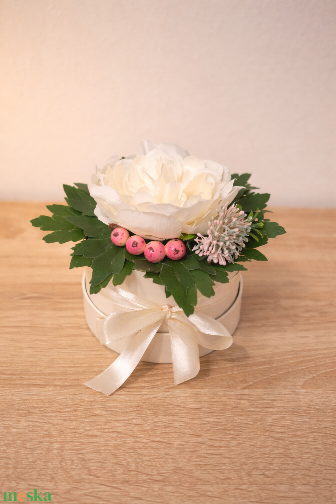 Virág box  - otthon & életmód - virágdekoráció - virágok - virágbox - Meska.hu