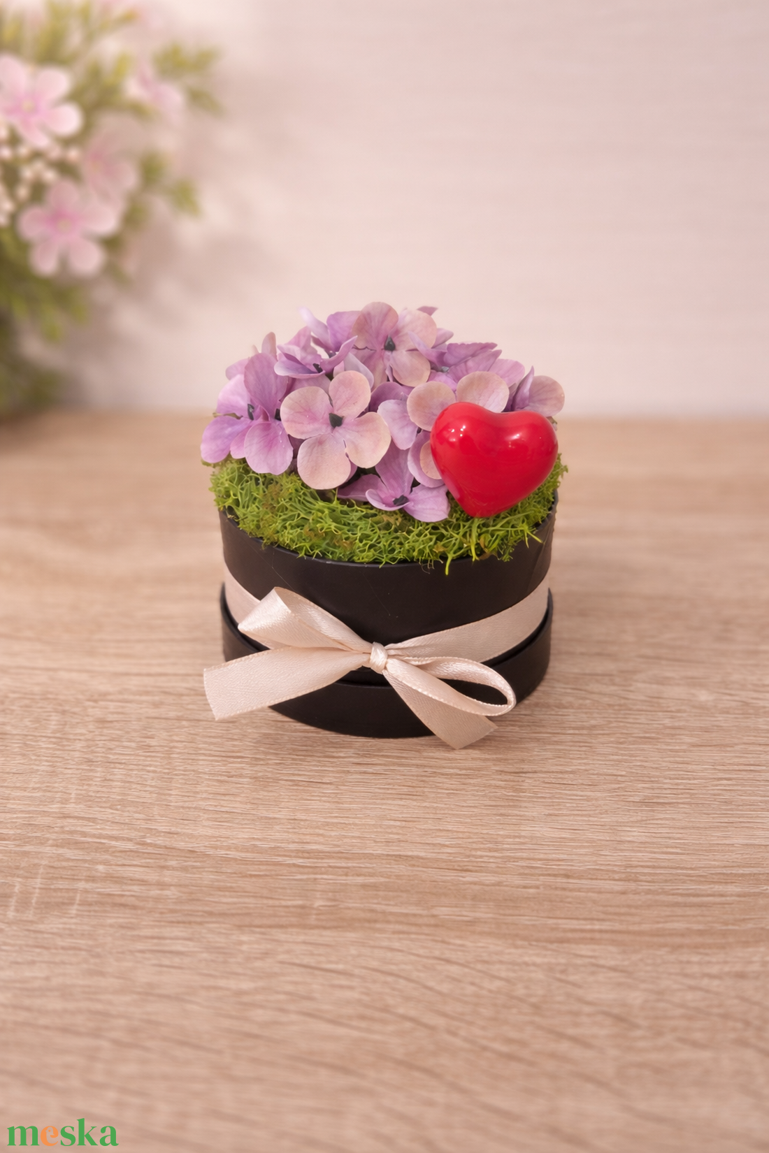 Virág box - otthon & életmód - virágdekoráció - virágok - virágbox - Meska.hu