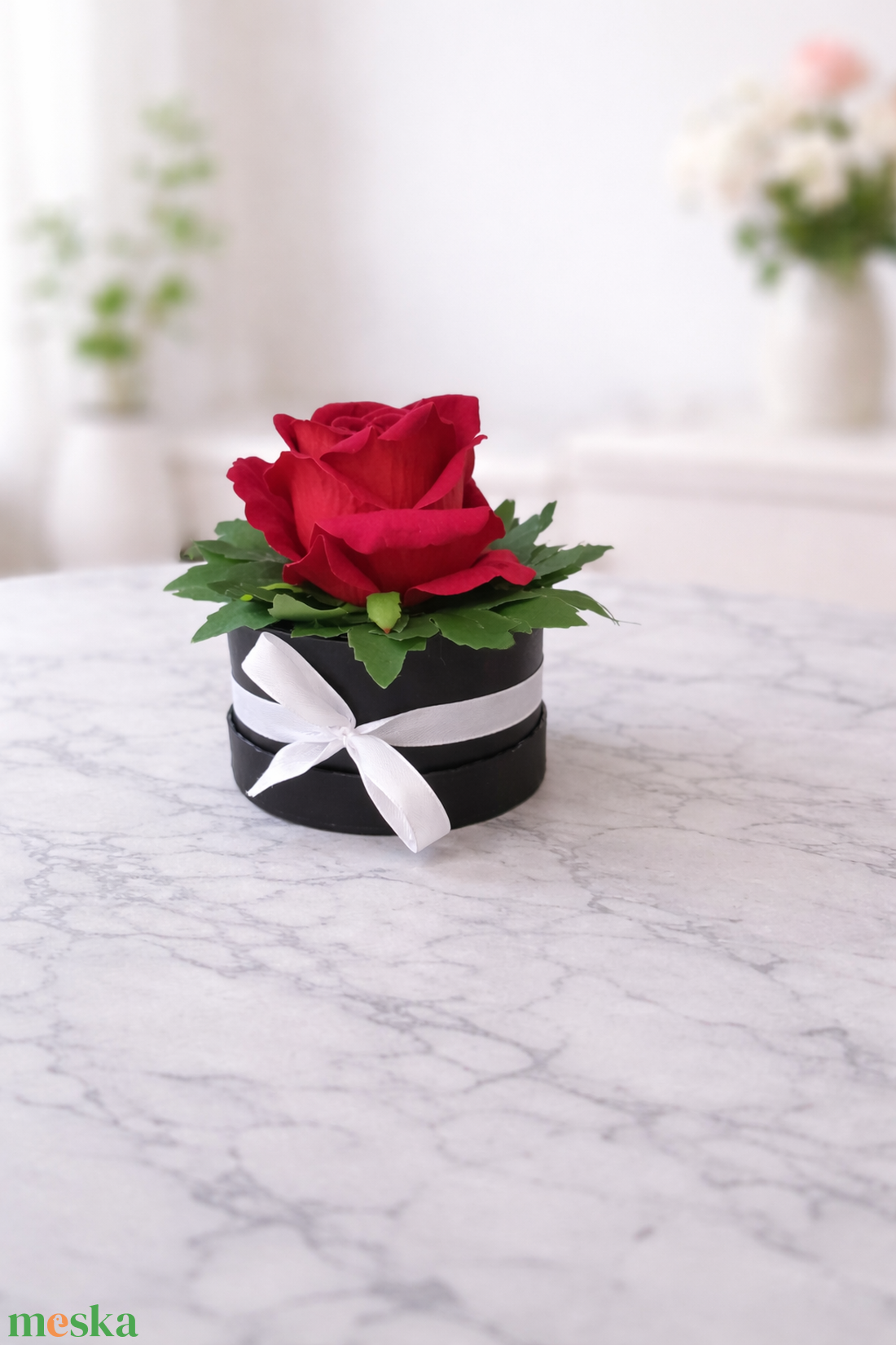 Virág box - otthon & életmód - virágdekoráció - virágok - virágbox - Meska.hu