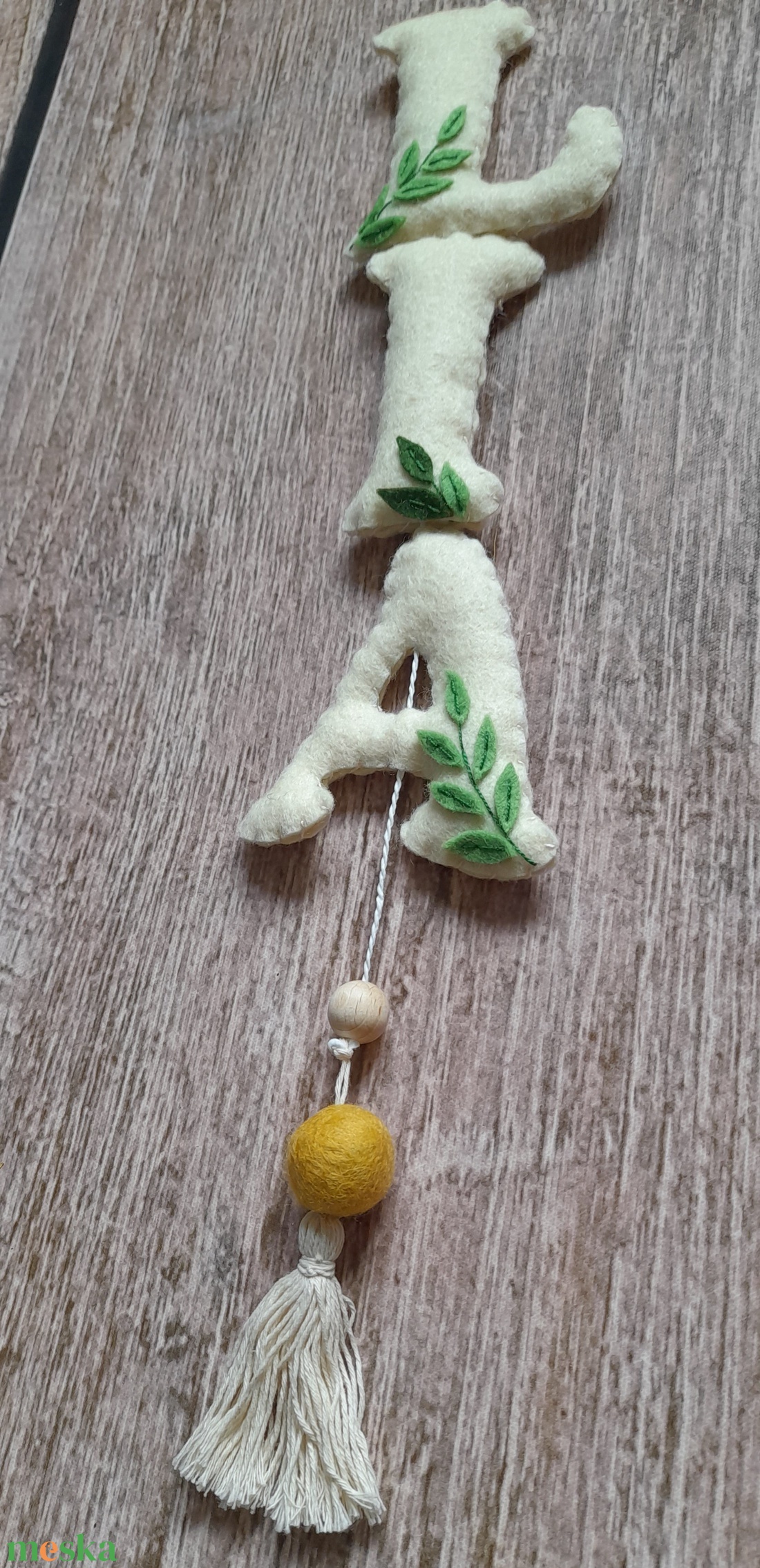 LIA filc füzér - otthon & életmód - babaszoba, gyerekszoba - babaszoba dekoráció - Meska.hu