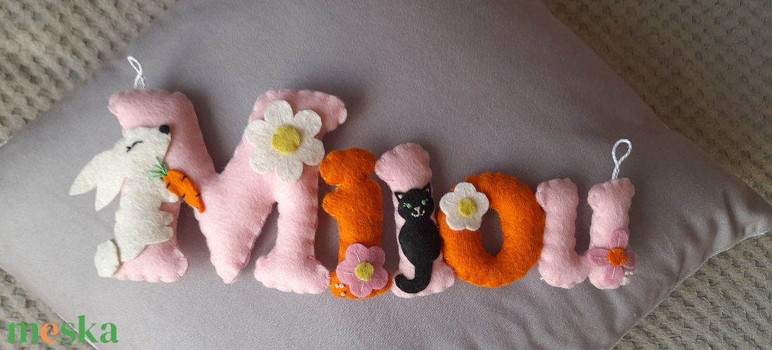 Milou filc felirat - otthon & életmód - babaszoba, gyerekszoba - babaszoba dekoráció - Meska.hu Milou filc felirat - otthon & életmód - babaszoba, gyerekszoba - babaszoba dekoráció - Meska.hu