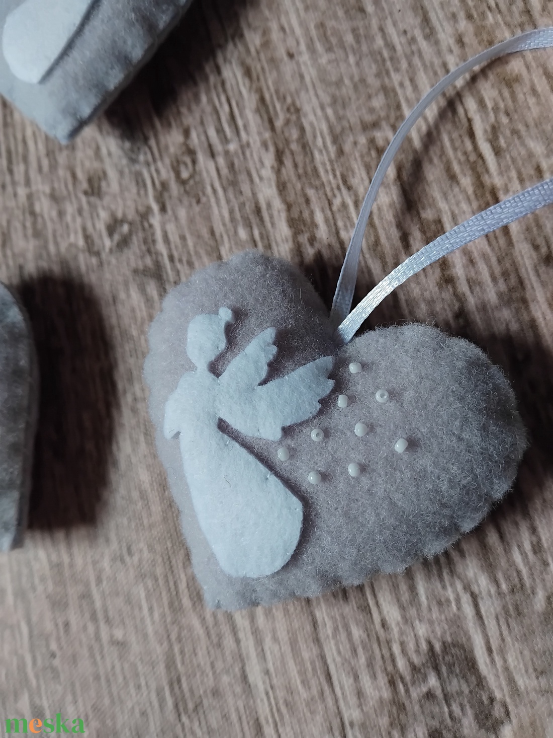 Angyalkás karácsonyfadíszek - karácsony - karácsonyi lakásdekoráció - karácsonyfadíszek - Meska.hu