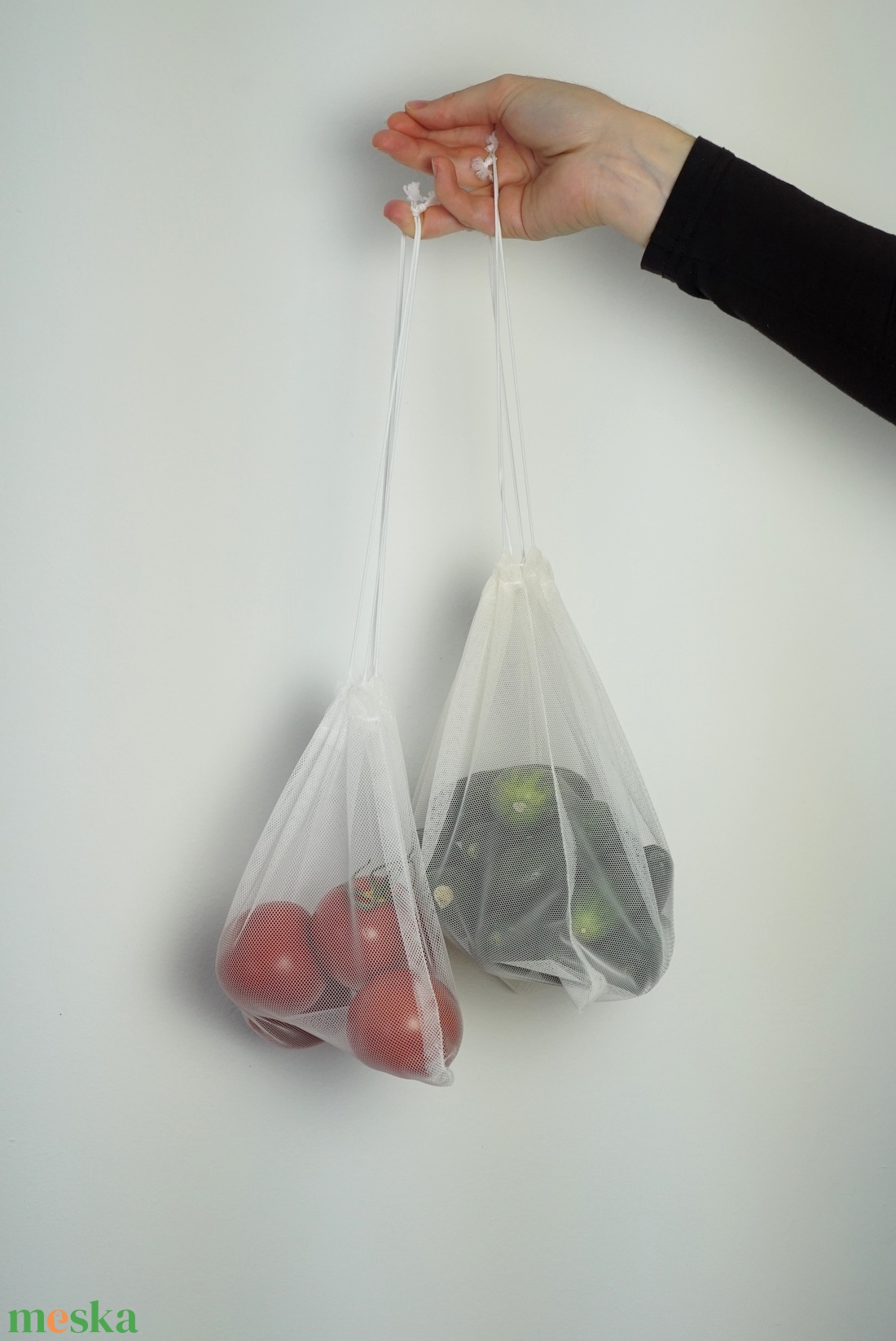 Közepes bevásárló zsák - táska & tok - bevásárlás & shopper táska - zöldség/gyümölcs zsák - Meska.hu