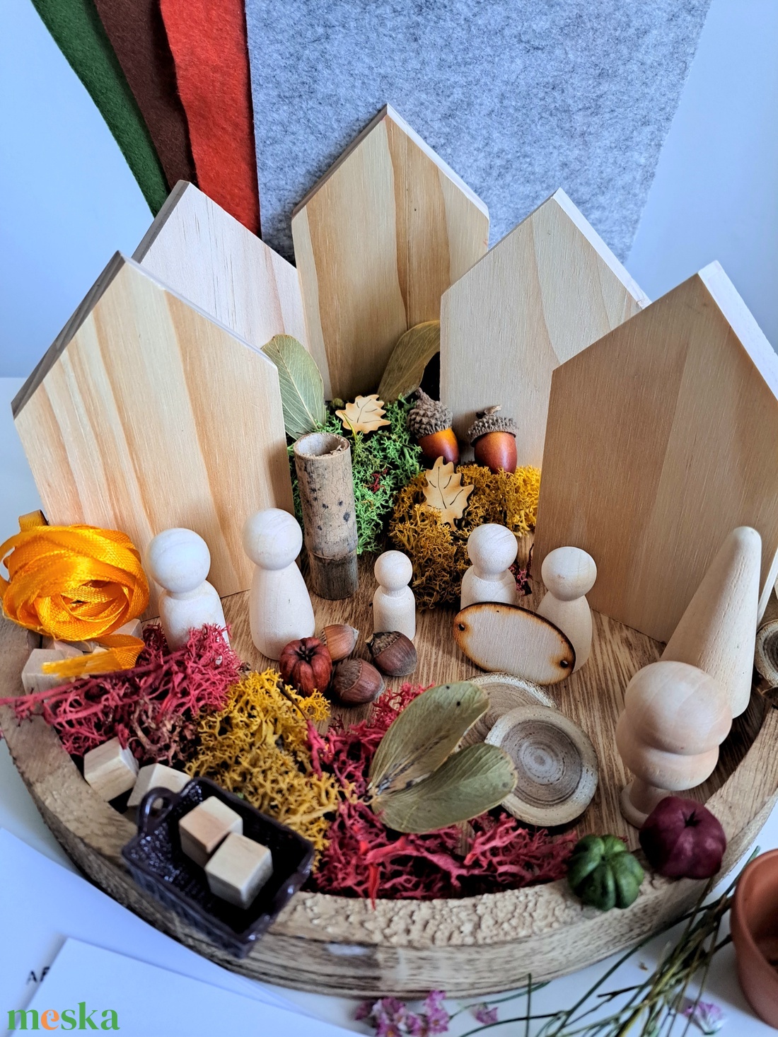 Alkotó mesedoboz - Deluxe varázsfalu szett - diy (csináld magad) - egységcsomag - Meska.hu