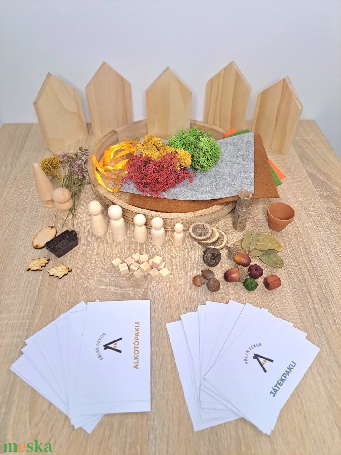 Alkotó mesedoboz - Deluxe varázsfalu szett - diy (csináld magad) - egységcsomag - Meska.hu