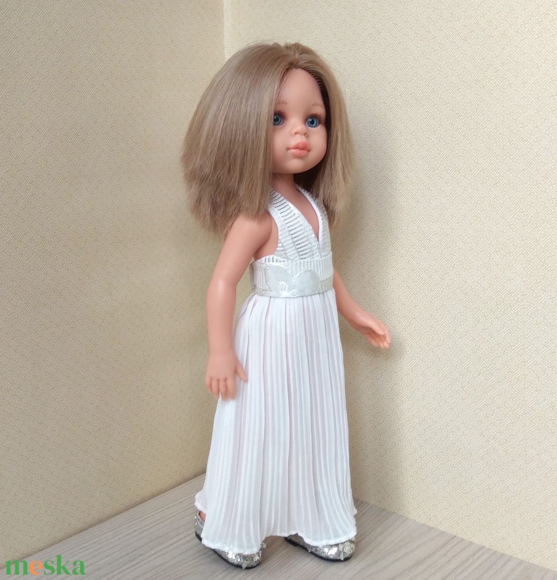 Alkalmi ruha Paola Reina babáknak - játék & sport - baba & babaház - játékbaba, babakellék - Meska.hu