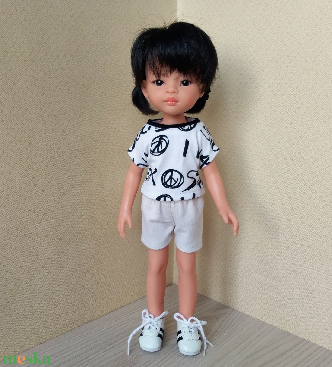 Paola Reina sort két pólóval - játék & sport - baba & babaház - játékbaba, babakellék - Meska.hu