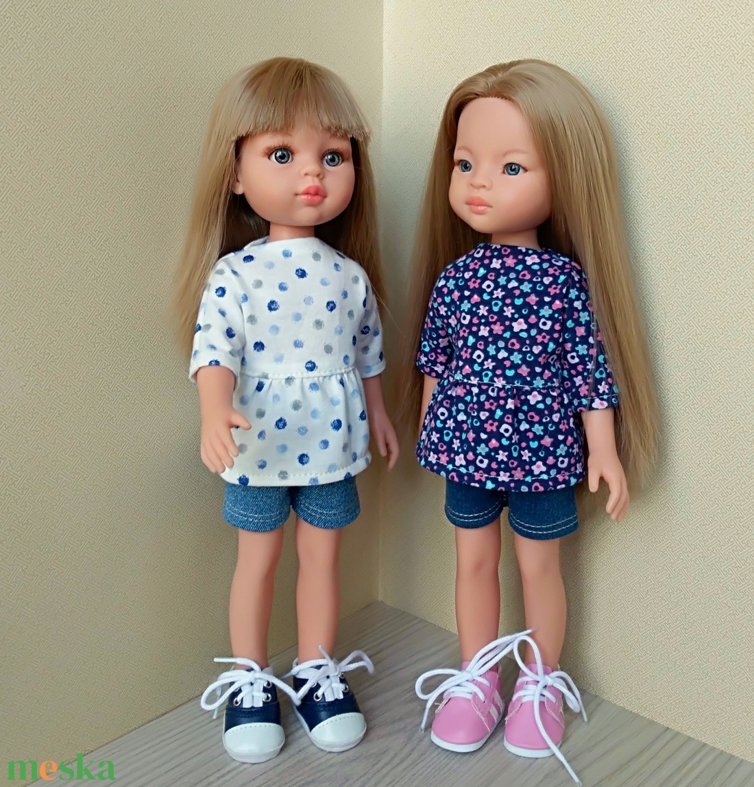 Tunika sorttal, Paloa Reina babáknak - játék & sport - baba & babaház - játékbaba, babakellék - Meska.hu