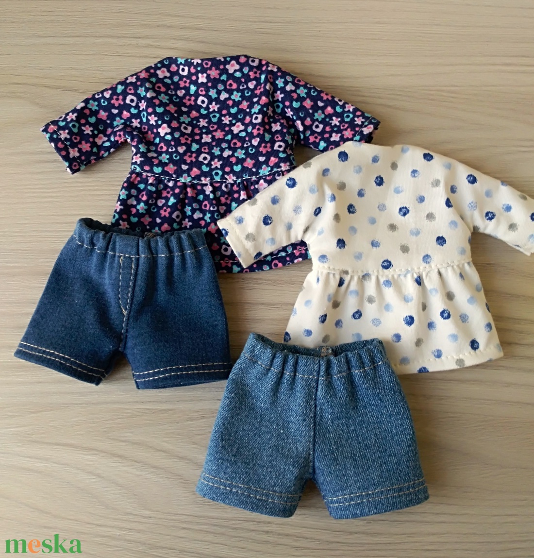 Tunika sorttal, Paloa Reina babáknak - játék & sport - baba & babaház - játékbaba, babakellék - Meska.hu