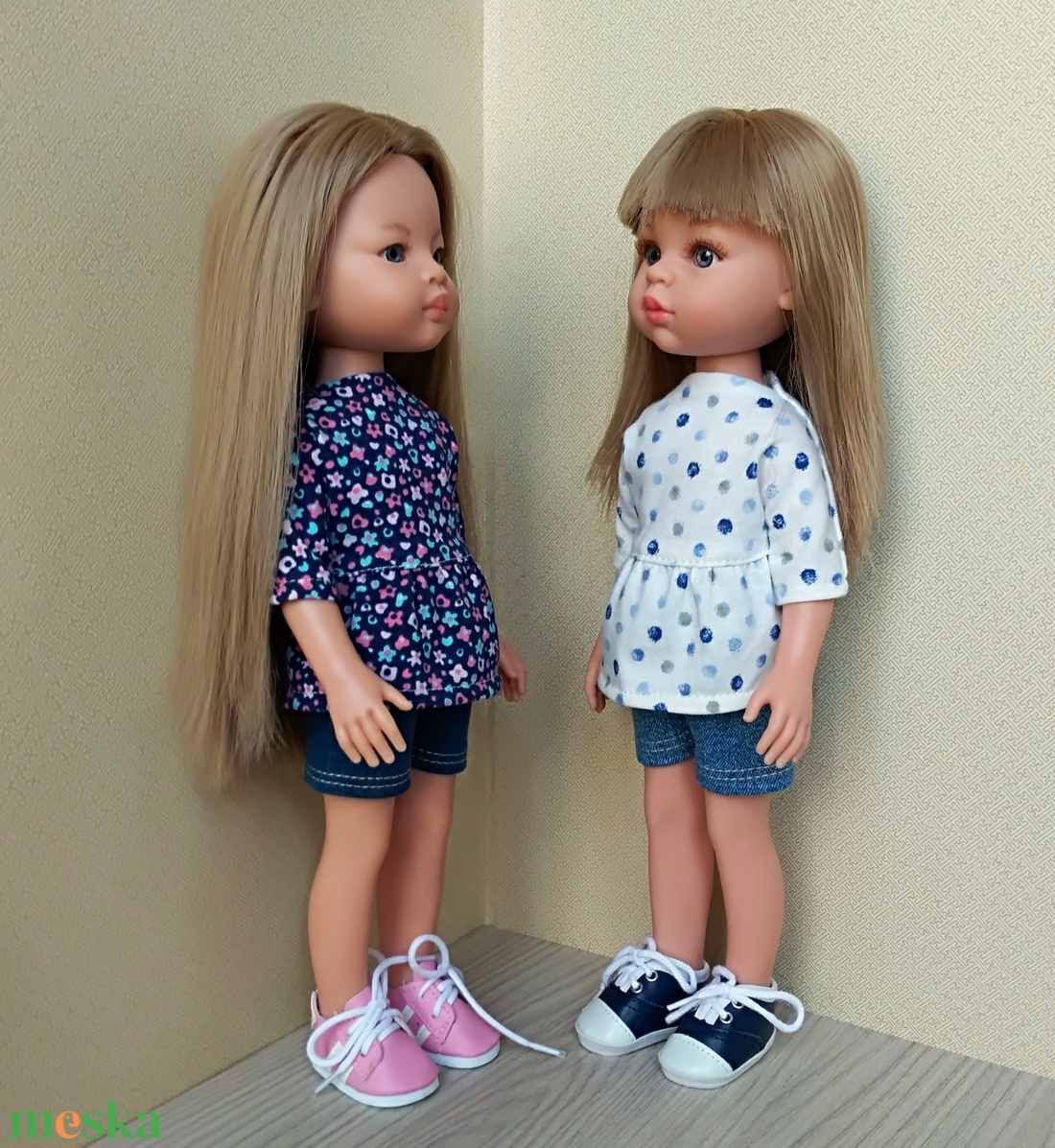 Tunika sorttal, Paloa Reina babáknak - játék & sport - baba & babaház - játékbaba, babakellék - Meska.hu