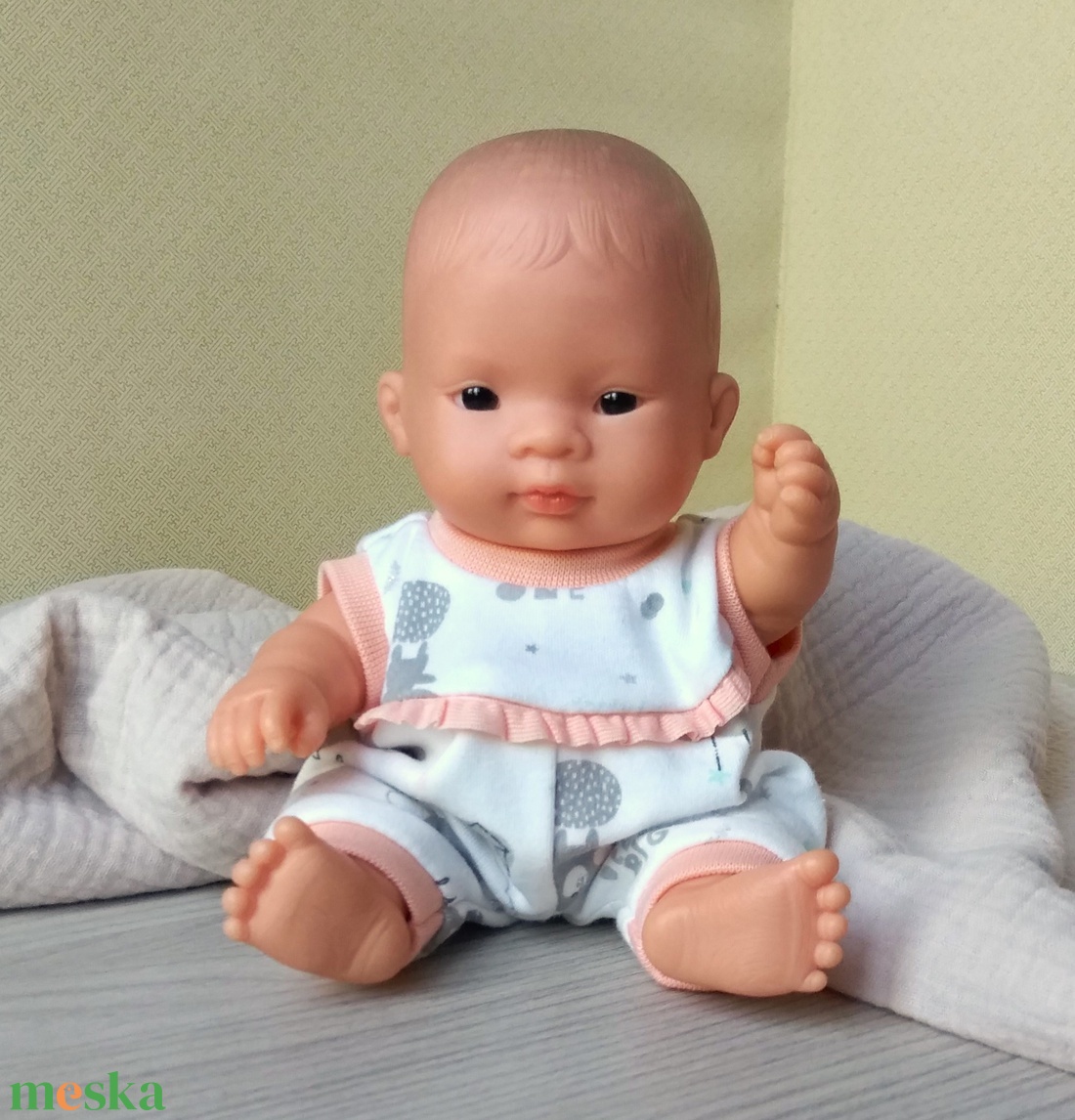 21 cm-s Miniland baba romper - játék & sport - baba & babaház - játékbaba, babakellék - Meska.hu
