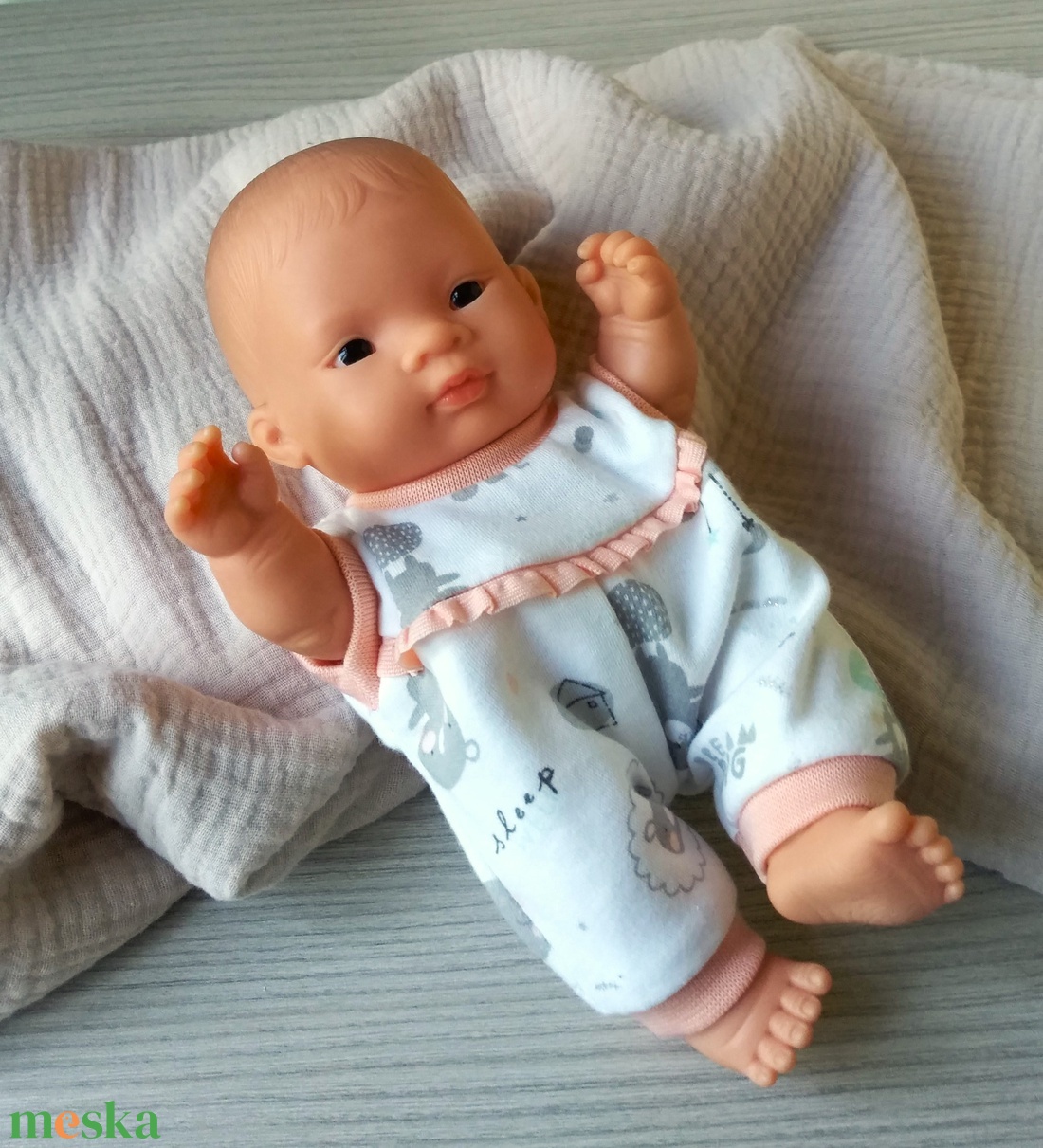 21 cm-s Miniland baba romper - játék & sport - baba & babaház - játékbaba, babakellék - Meska.hu