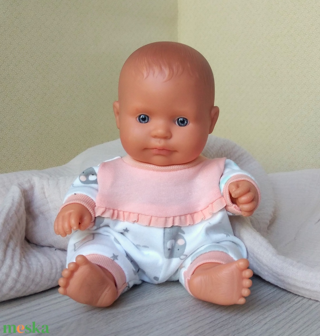 Romper 21 cm-s Miniland babáknak - játék & sport - baba & babaház - játékbaba, babakellék - Meska.hu