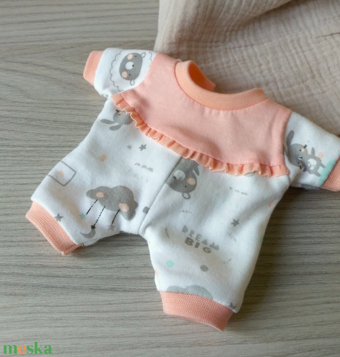 Romper 21 cm-s Miniland babáknak - játék & sport - baba & babaház - játékbaba, babakellék - Meska.hu