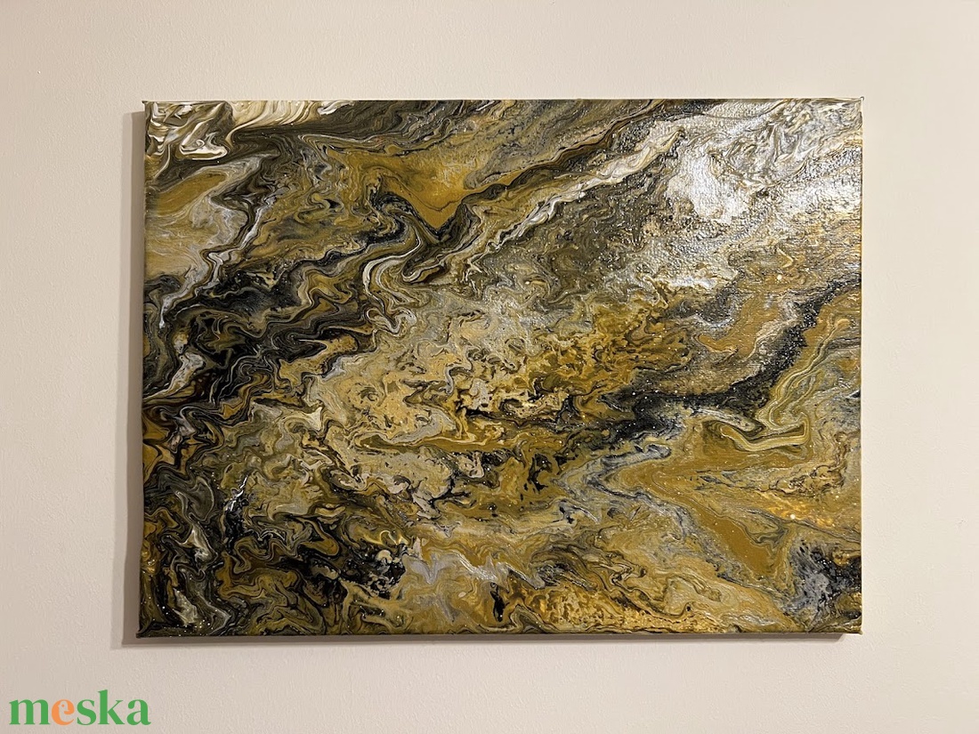 Örvénylő valóság 40 cm X 30 cm - otthon & életmód - dekoráció - kép & falikép - vászonkép - Meska.hu