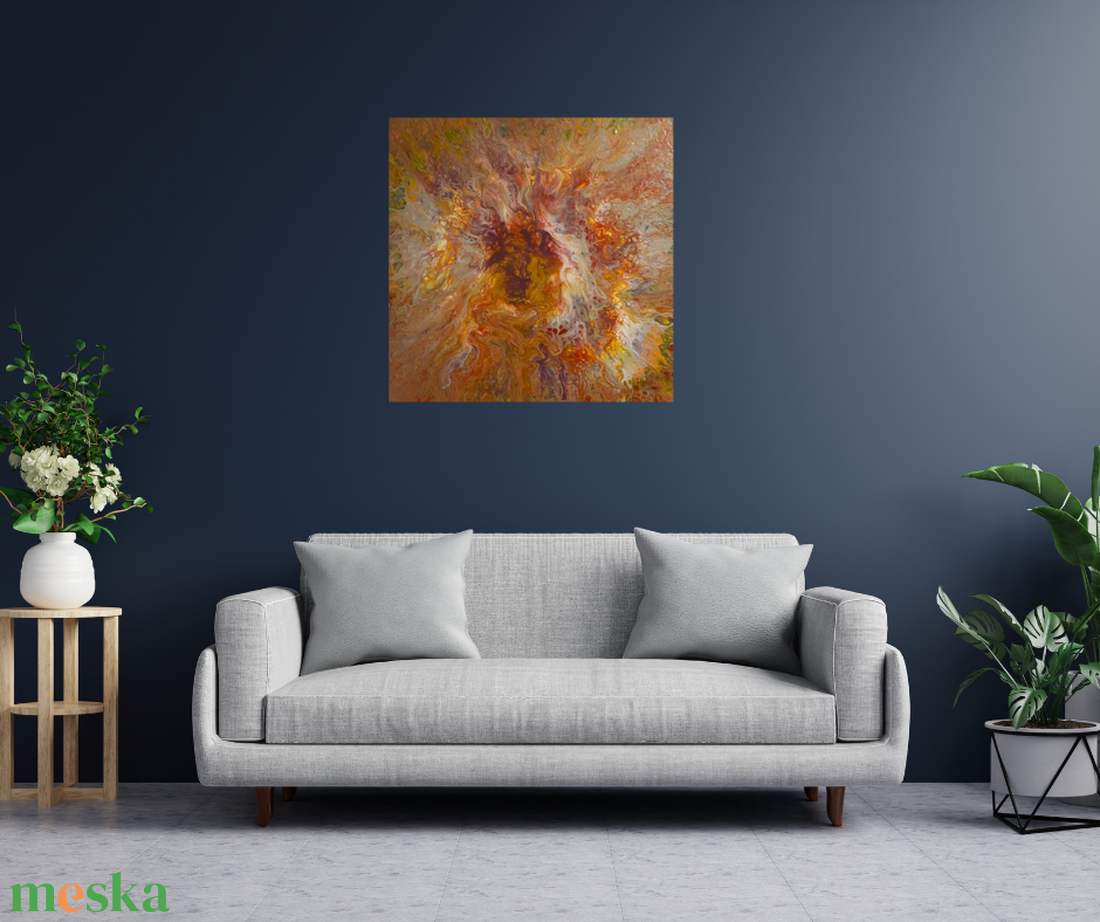 Napfény csókja 40 cm X 40 cm - otthon & életmód - dekoráció - kép & falikép - vászonkép - Meska.hu