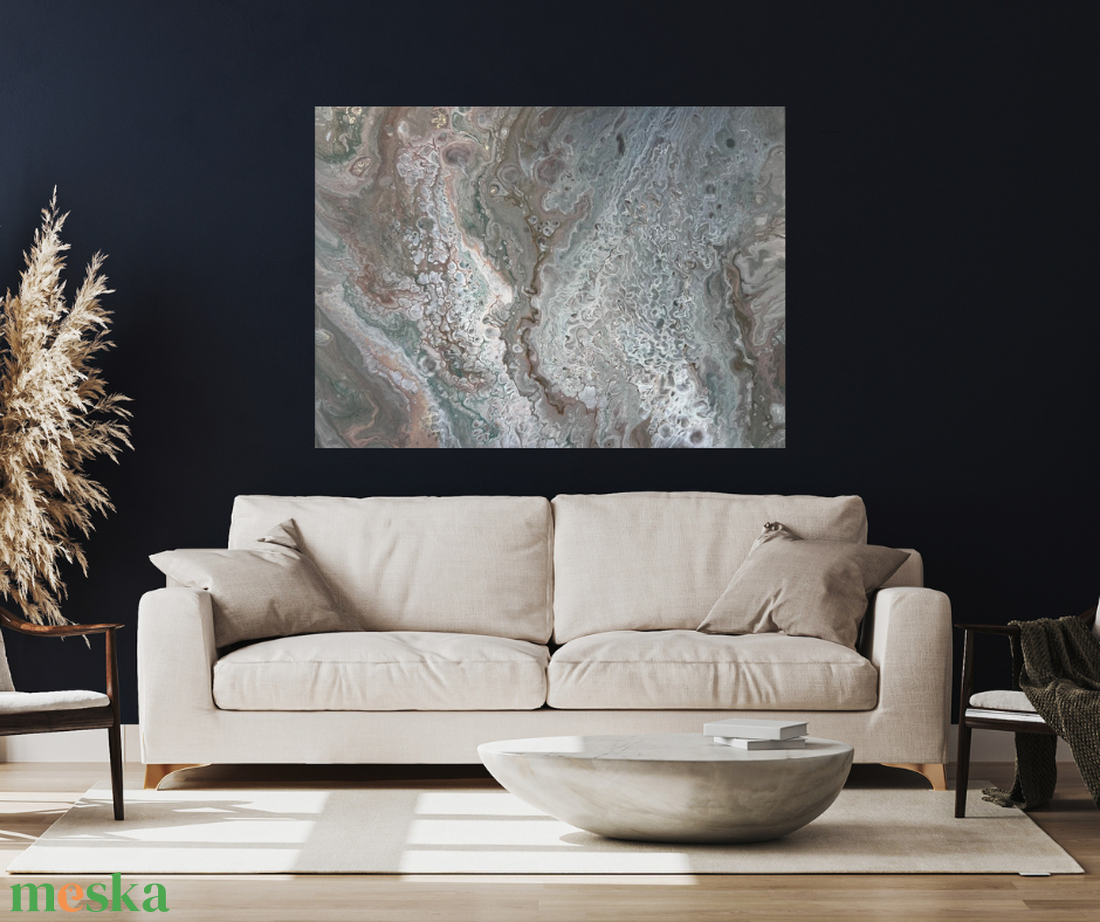 Tiszta energia 80 cm X 60 cm - otthon & életmód - dekoráció - kép & falikép - vászonkép - Meska.hu