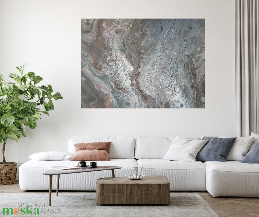 Tiszta energia 80 cm X 60 cm - otthon & életmód - dekoráció - kép & falikép - vászonkép - Meska.hu