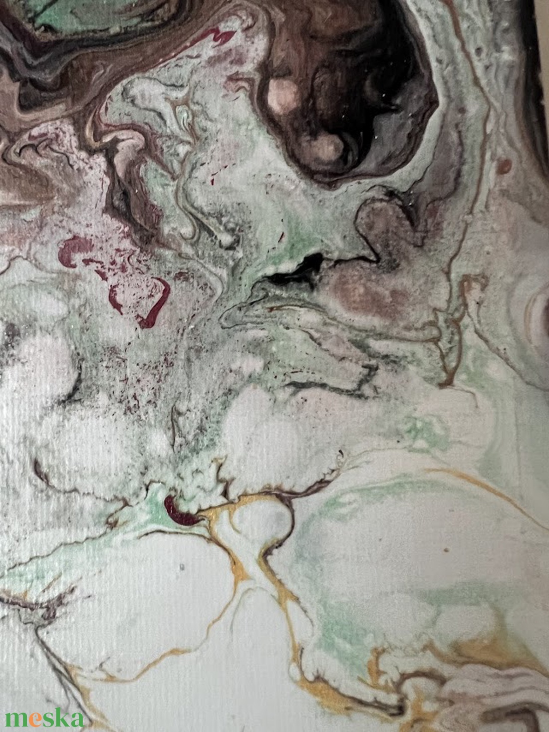 Márványfolyam 24 cm X 18 cm - otthon & életmód - dekoráció - kép & falikép - vászonkép - Meska.hu