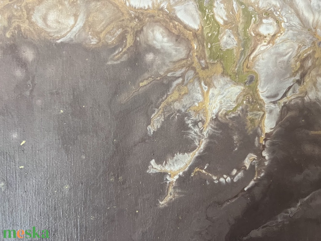 Tündöklő aurák 80 cm X 60 cm - otthon & életmód - dekoráció - kép & falikép - vászonkép - Meska.hu