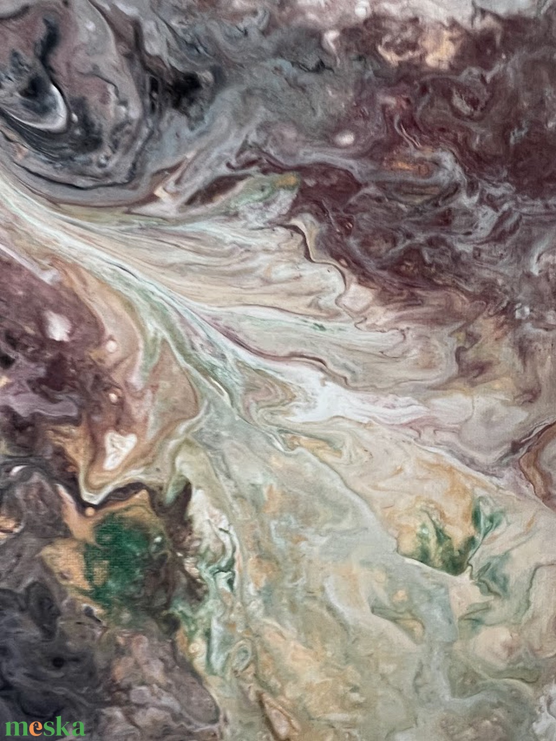 Kozmikus örvény 50 cm X 50 cm - otthon & életmód - dekoráció - kép & falikép - vászonkép - Meska.hu
