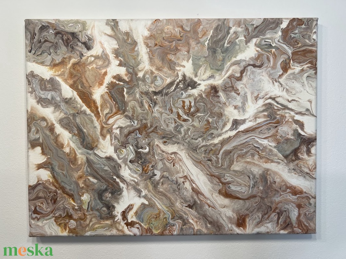 Őszi kavargás 40 cm X 30 cm - otthon & életmód - dekoráció - kép & falikép - vászonkép - Meska.hu