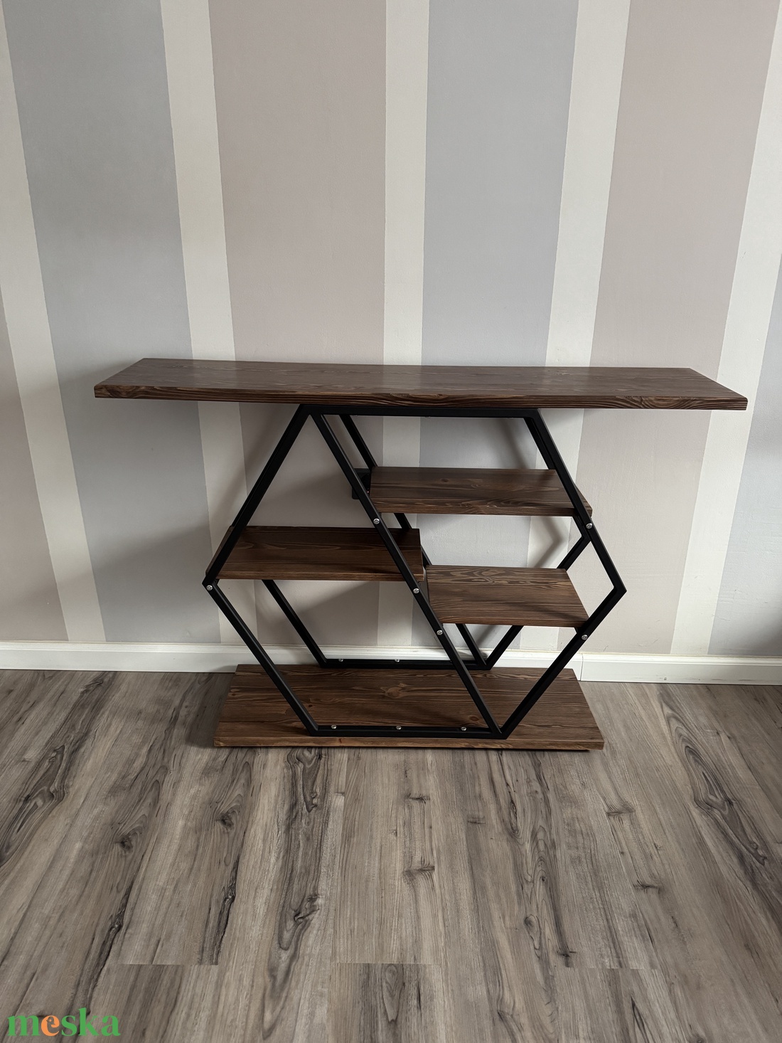 Konzolasztal, TV állvány, Dekorációs asztal, Előszobai lerakó! - otthon & életmód - bútor - asztal - Meska.hu