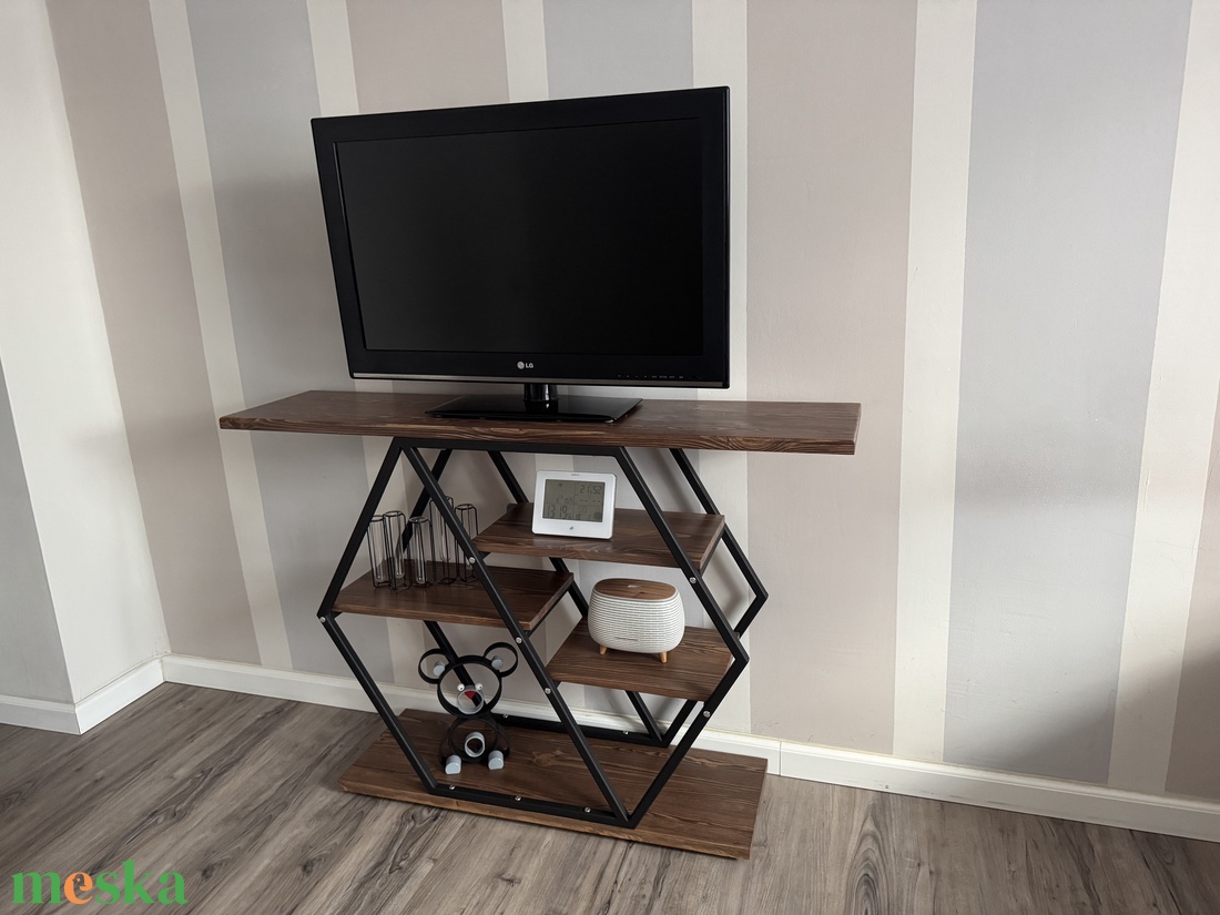 Konzolasztal, TV állvány, Dekorációs asztal, Előszobai lerakó! - otthon & életmód - bútor - asztal - Meska.hu