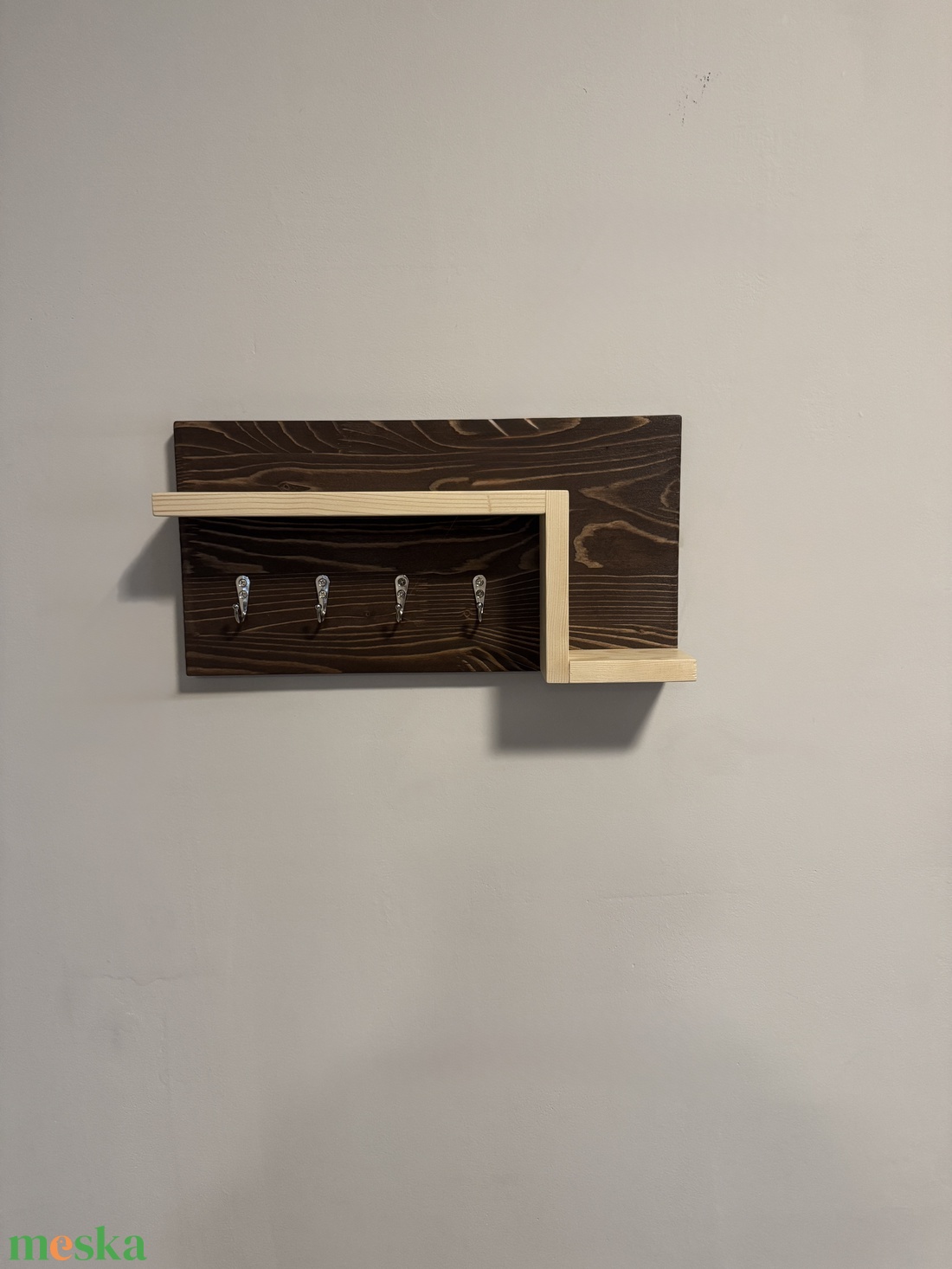 Kontrasztos Z fali kulcstartó! - otthon & életmód - dekoráció - fali és függő dekoráció - fali kulcstartó - Meska.hu