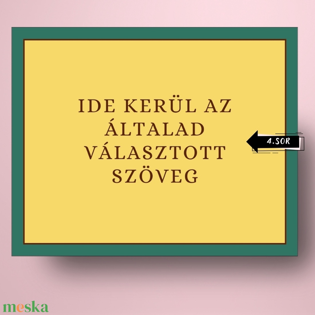 Karácsonyi üveg címke rajzolt várossal -  - Meska.hu