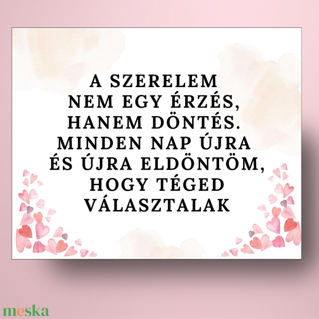 Valentin napi üveg címke - festett szívekkel a faágakon - élelmiszer - alkoholos italok - Meska.hu