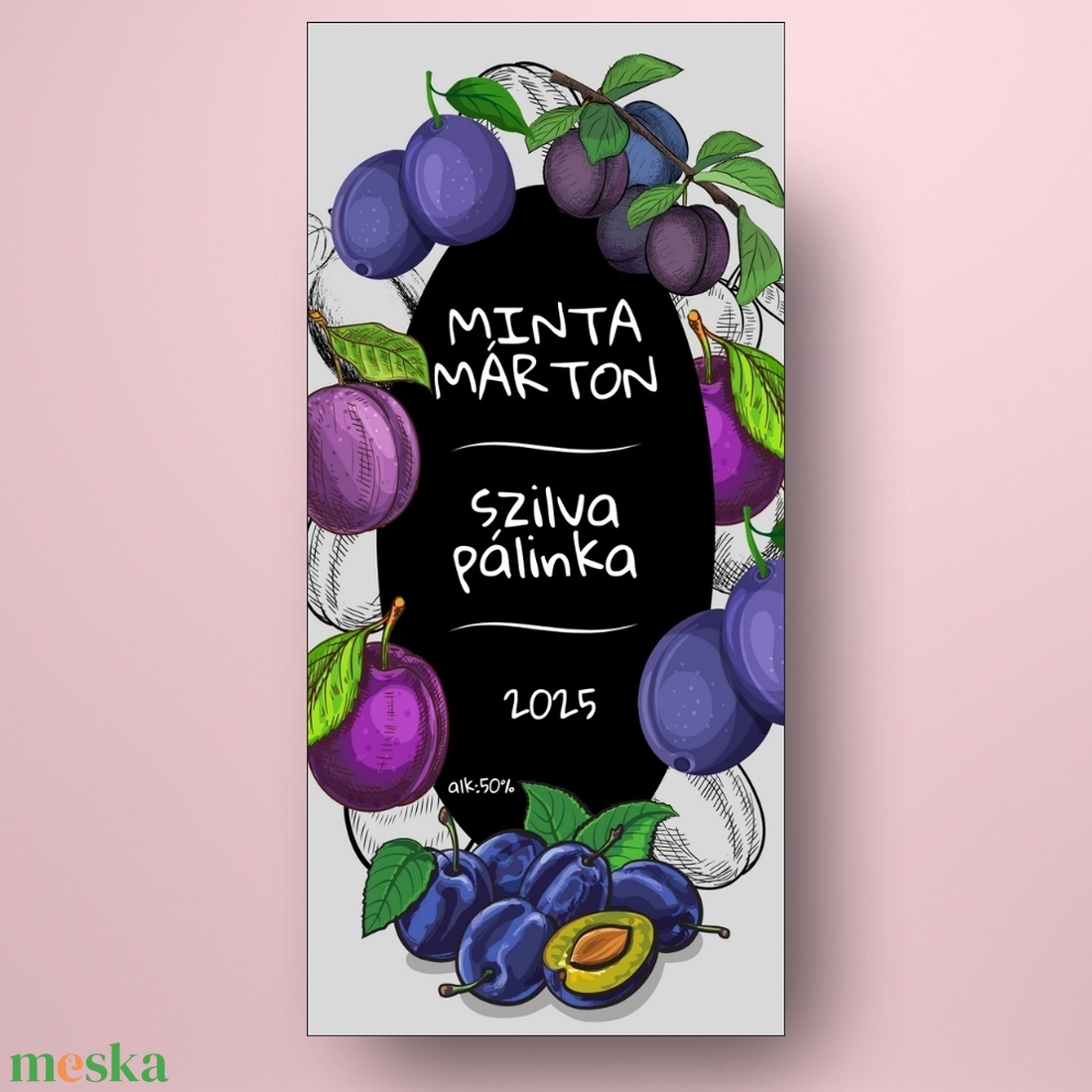 Szilva pálinka - öntapadós üveg címke - modern szilva rajzokkal - élelmiszer - alkoholos italok - Meska.hu Szilva pálinka - öntapadós üveg címke - modern szilva rajzokkal - élelmiszer - alkoholos italok - Meska.hu