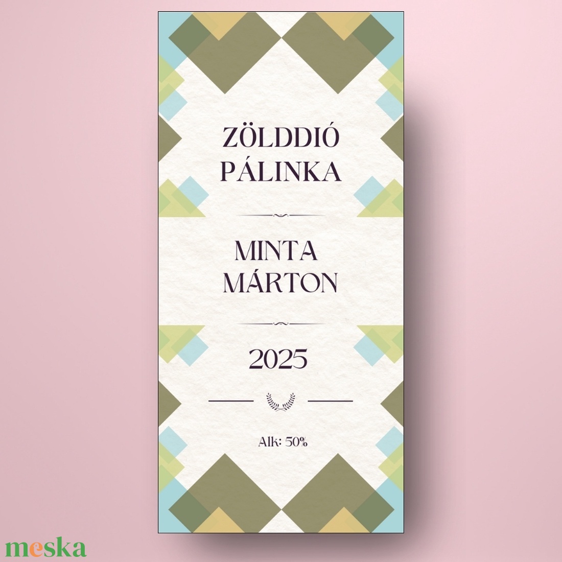 Zölddió pálinka - öntapadós üveg címke - pasztell színek papír textúrával - élelmiszer - alkoholos italok - Meska.hu Zölddió pálinka - öntapadós üveg címke - pasztell színek papír textúrával - élelmiszer - alkoholos italok - Meska.hu