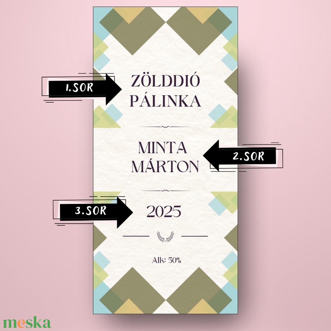 Zölddió pálinka - öntapadós üveg címke - pasztell színek papír textúrával - élelmiszer - alkoholos italok - Meska.hu Zölddió pálinka - öntapadós üveg címke - pasztell színek papír textúrával - élelmiszer - alkoholos italok - Meska.hu