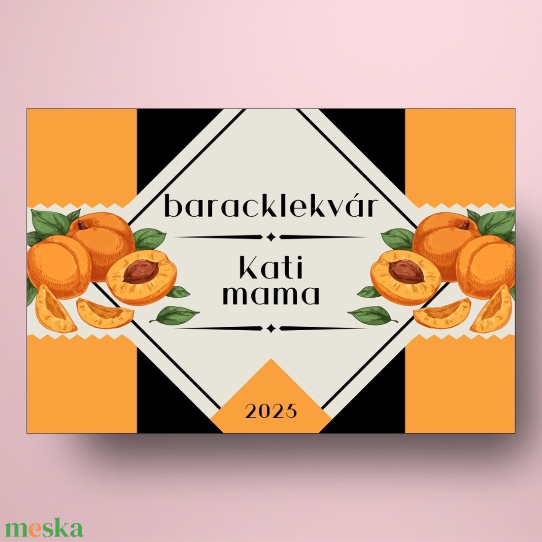 Baracklekvár - öntapadós üveg címke - kézzel illusztrált barackokkal - élelmiszer - lekvár - Meska.hu Baracklekvár - öntapadós üveg címke - kézzel illusztrált barackokkal - élelmiszer - lekvár - Meska.hu