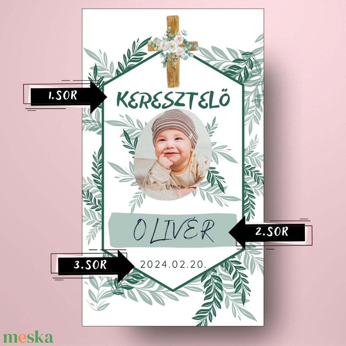 Keresztelőre való öntapadós üveg címke - zöld levelekkel - játék & sport - keresztelőajándékok - Meska.hu Keresztelőre való öntapadós üveg címke - zöld levelekkel - játék & sport - keresztelőajándékok - Meska.hu