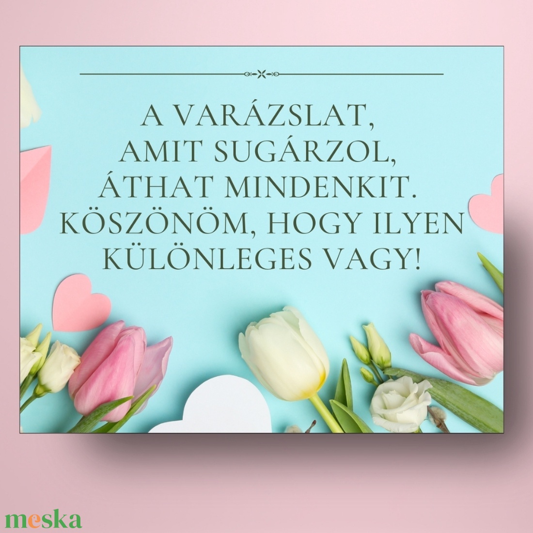 Nő napi üveg címke - tulipánokkal és szívekkel  - élelmiszer - alkoholos italok - Meska.hu