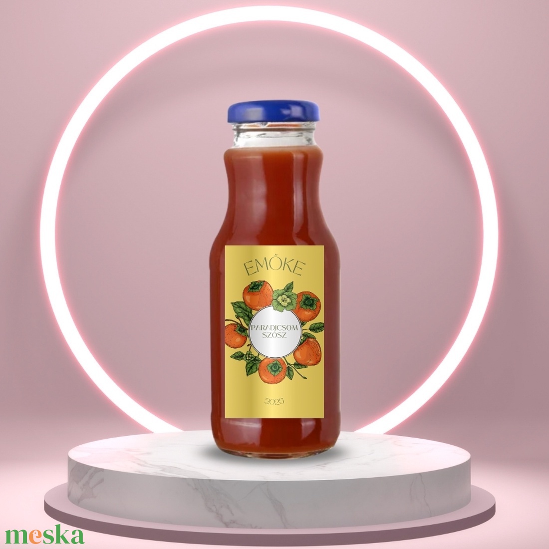 Paradicsomszósz - öntapadós üveg címke - paradicsom koszorúval - élelmiszer - szósz & mártogatós - Meska.hu Paradicsomszósz - öntapadós üveg címke - paradicsom koszorúval - élelmiszer - szósz & mártogatós - Meska.hu