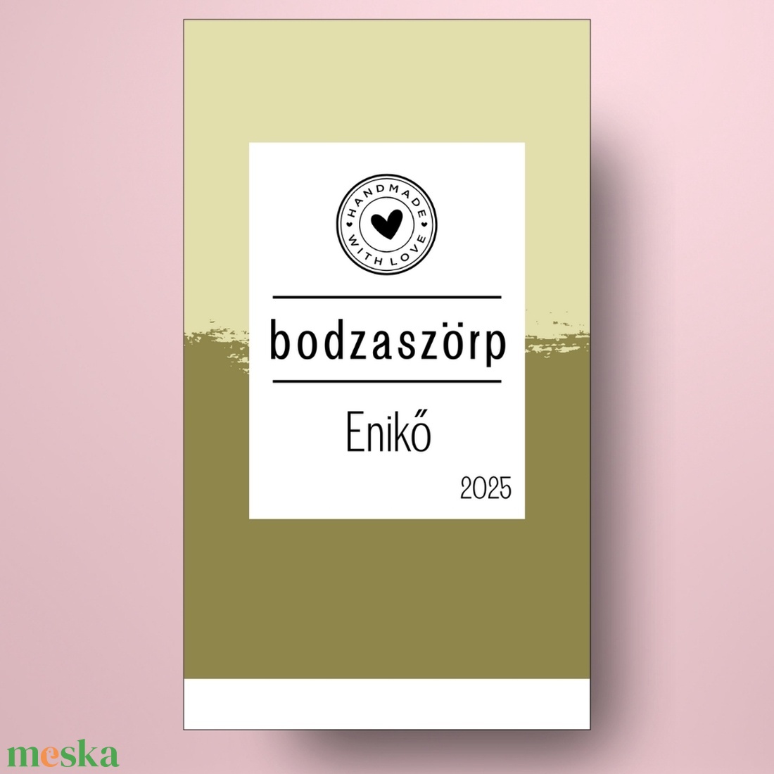 Bodzaszörp - öntapadós üveg címke - zöld átmenetekkel és fehér elemekkel - élelmiszer - szörp - Meska.hu Bodzaszörp - öntapadós üveg címke - zöld átmenetekkel és fehér elemekkel - élelmiszer - szörp - Meska.hu