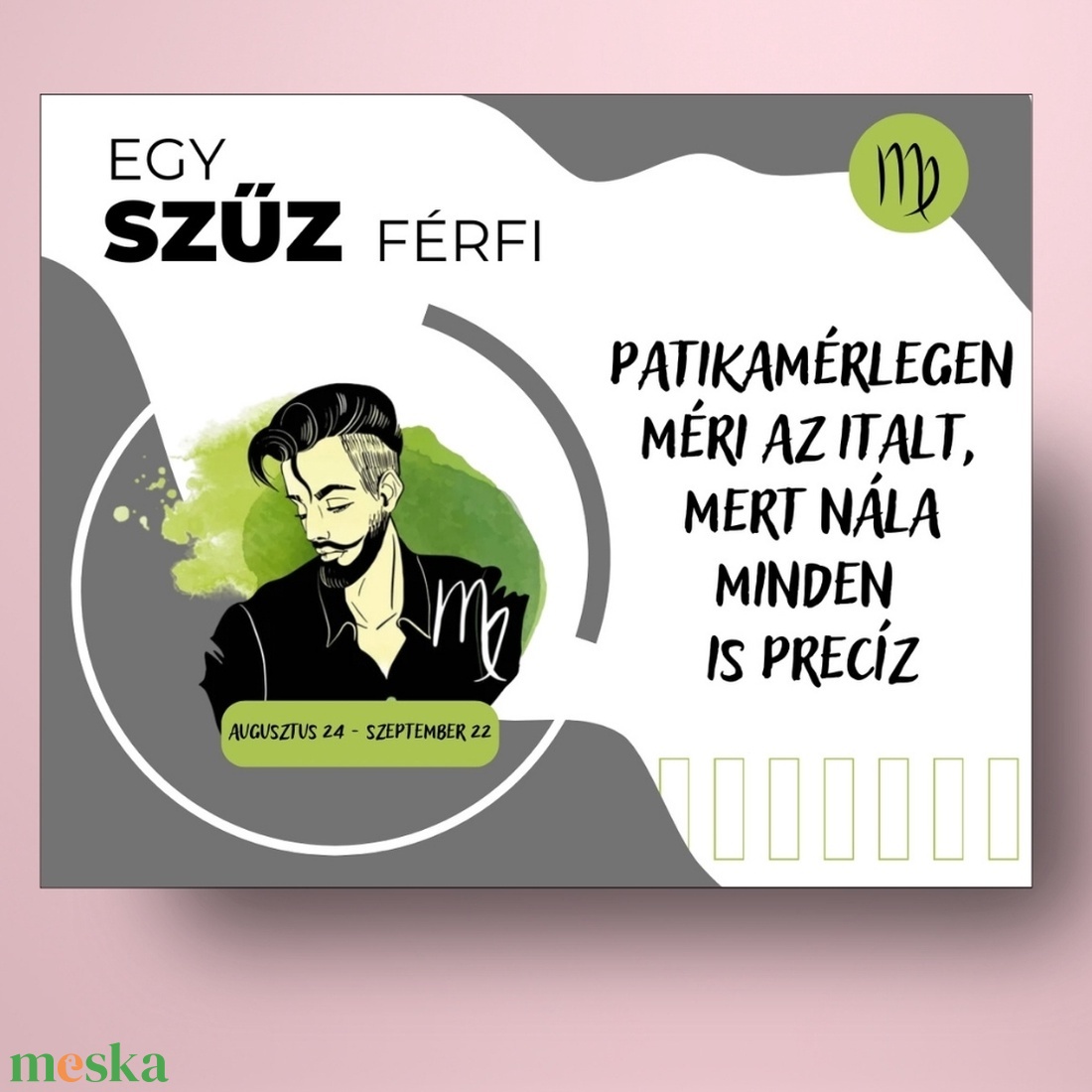 Horoszkópos öntapadós üveg címke - Szűz férfi - élelmiszer - alkoholos italok - Meska.hu Horoszkópos öntapadós üveg címke - Szűz férfi - élelmiszer - alkoholos italok - Meska.hu