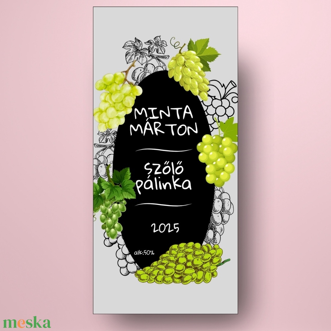 Szőlő pálinka - öntapadós üveg címke - modern szőlő rajzokkal - élelmiszer - alkoholos italok - Meska.hu Szőlő pálinka - öntapadós üveg címke - modern szőlő rajzokkal - élelmiszer - alkoholos italok - Meska.hu