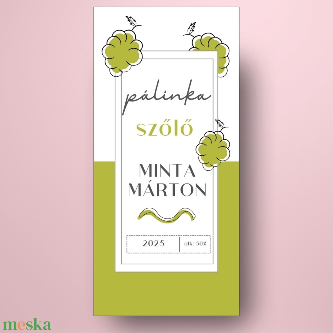 Szőlő pálinka - öntapadós üveg címke - vonalrajzolt minimalista grafikával - élelmiszer - alkoholos italok - Meska.hu Szőlő pálinka - öntapadós üveg címke - vonalrajzolt minimalista grafikával - élelmiszer - alkoholos italok - Meska.hu