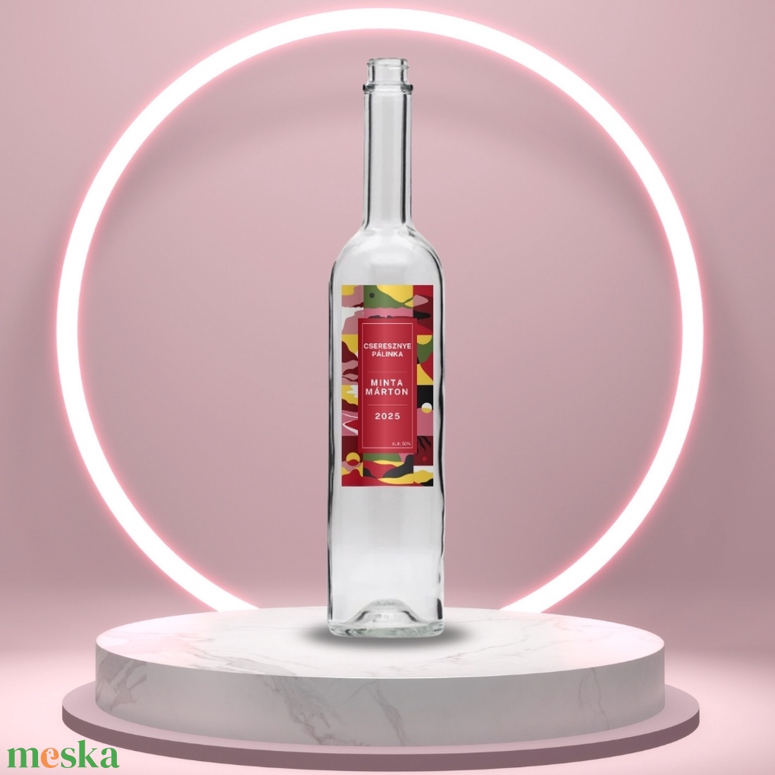 Cseresznye pálinka - öntapadós üveg címke - absztrakt geometrikus mintával - élelmiszer - alkoholos italok - Meska.hu Cseresznye pálinka - öntapadós üveg címke - absztrakt geometrikus mintával - élelmiszer - alkoholos italok - Meska.hu
