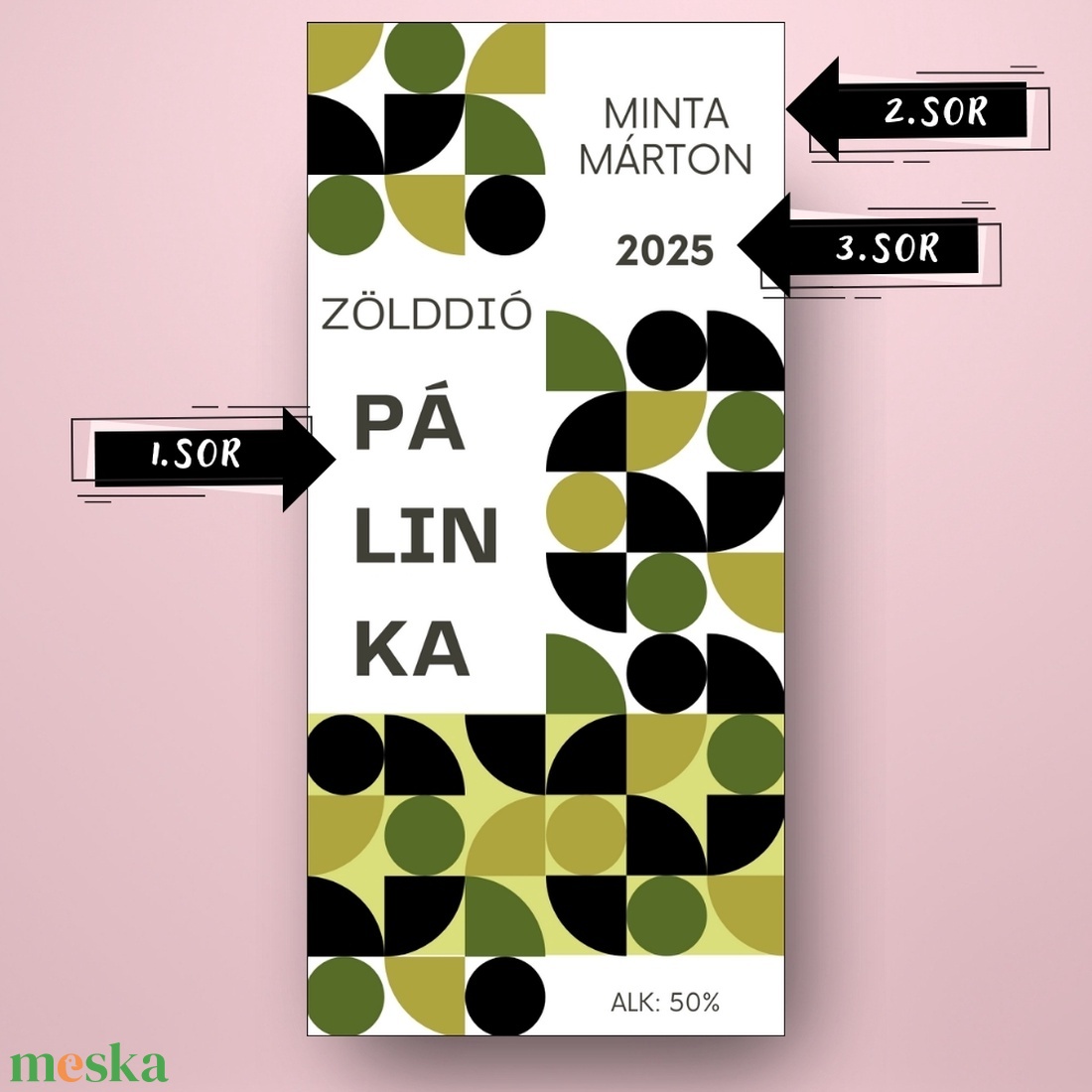 Zölddió pálinka - öntapadós üveg címke - minimalista stílusú - élelmiszer - alkoholos italok - Meska.hu Zölddió pálinka - öntapadós üveg címke - minimalista stílusú - élelmiszer - alkoholos italok - Meska.hu