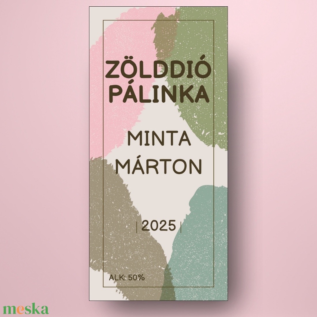 Zölddió pálinka - öntapadós üveg címke - színes foltokkal - élelmiszer - alkoholos italok - Meska.hu Zölddió pálinka - öntapadós üveg címke - színes foltokkal - élelmiszer - alkoholos italok - Meska.hu