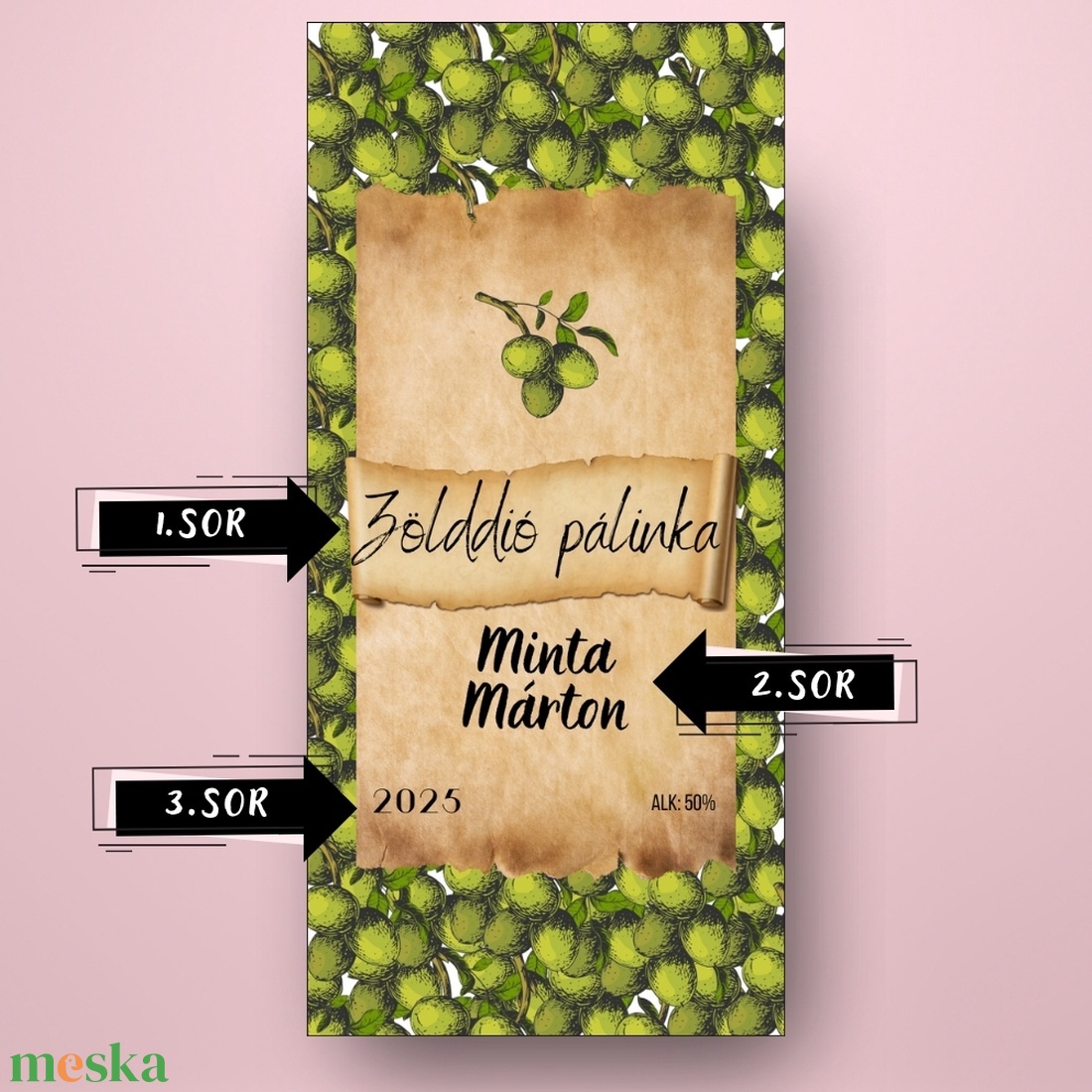 Zölddió pálinka - öntapadós üveg címke - textúrált zölddiókkal - élelmiszer - alkoholos italok - Meska.hu Zölddió pálinka - öntapadós üveg címke - textúrált zölddiókkal - élelmiszer - alkoholos italok - Meska.hu