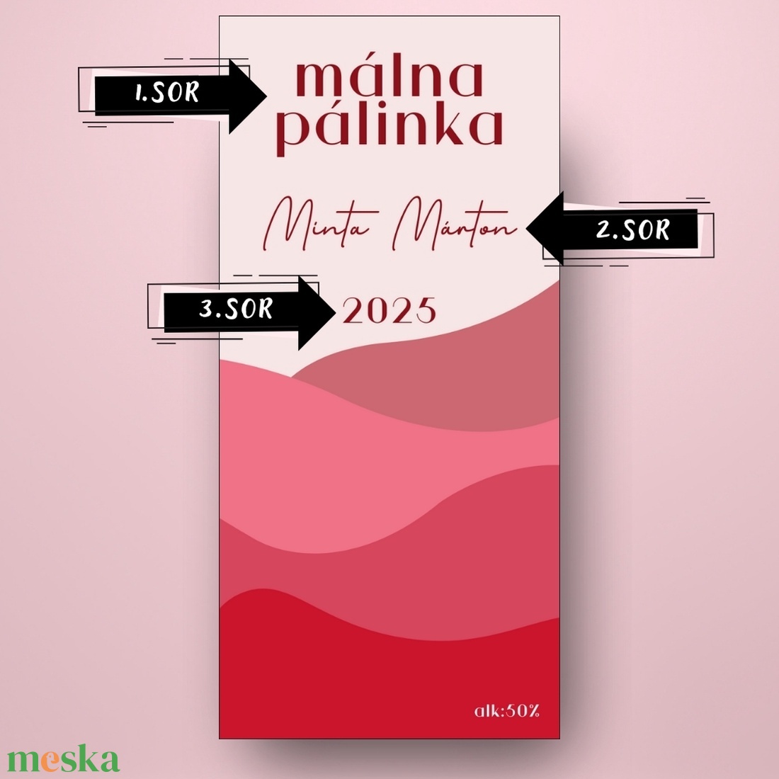 Málna pálinka - öntapadós üveg címke - egymásba hajló árnyalatokkal - élelmiszer - alkoholos italok - Meska.hu Málna pálinka - öntapadós üveg címke - egymásba hajló árnyalatokkal - élelmiszer - alkoholos italok - Meska.hu