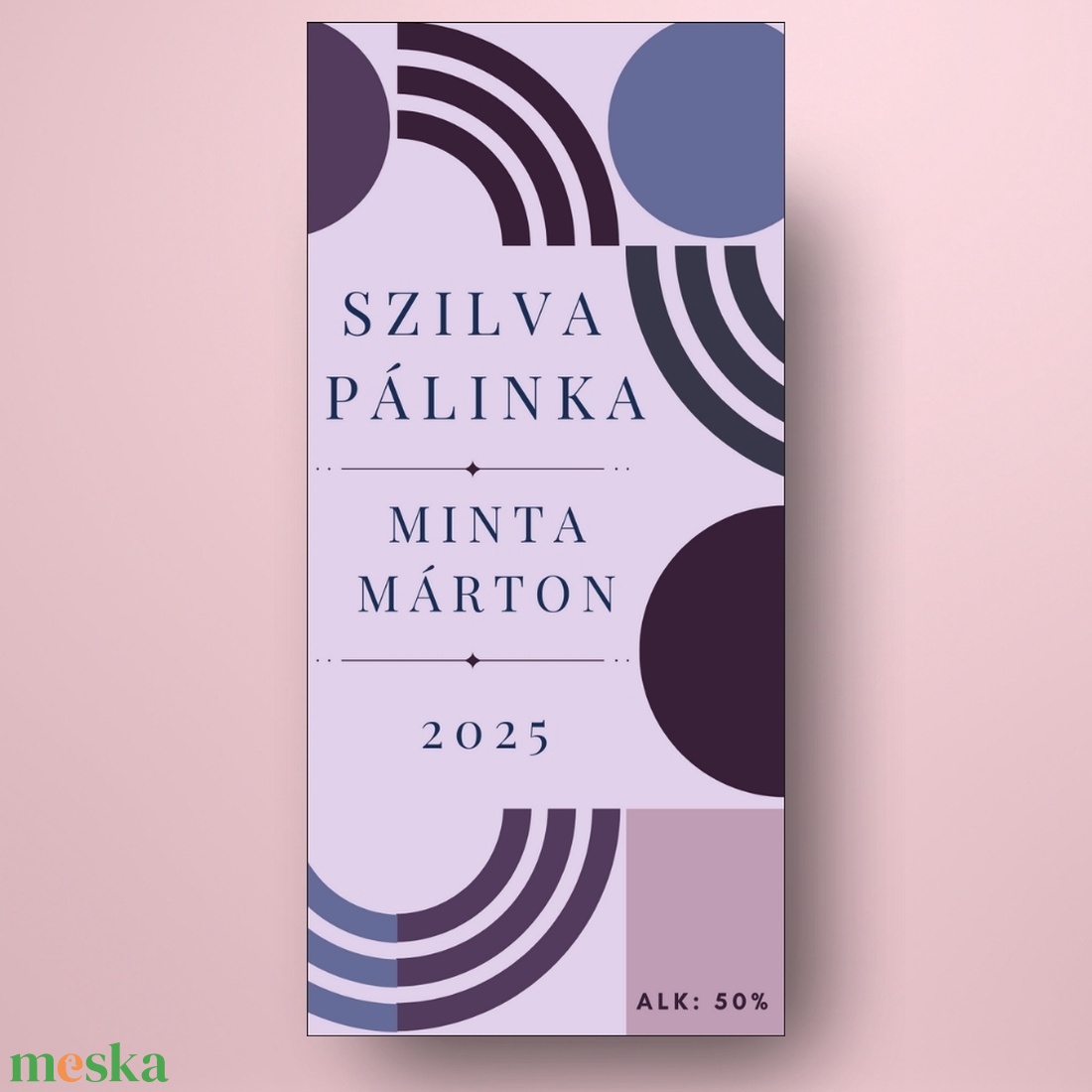 Szilva pálinka - öntapadós üveg címke - modern geometrikus mintával - élelmiszer - alkoholos italok - Meska.hu Szilva pálinka - öntapadós üveg címke - modern geometrikus mintával - élelmiszer - alkoholos italok - Meska.hu