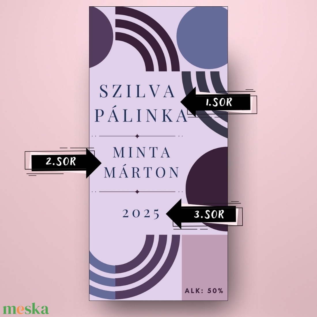 Szilva pálinka - öntapadós üveg címke - modern geometrikus mintával - élelmiszer - alkoholos italok - Meska.hu Szilva pálinka - öntapadós üveg címke - modern geometrikus mintával - élelmiszer - alkoholos italok - Meska.hu