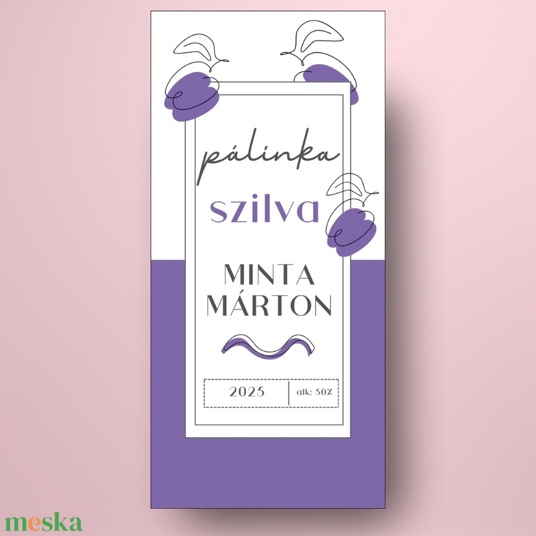 Szilva pálinka - öntapadós üveg címke - vonalrajzolt, minimalista grafikával - élelmiszer - alkoholos italok - Meska.hu Szilva pálinka - öntapadós üveg címke - vonalrajzolt, minimalista grafikával - élelmiszer - alkoholos italok - Meska.hu